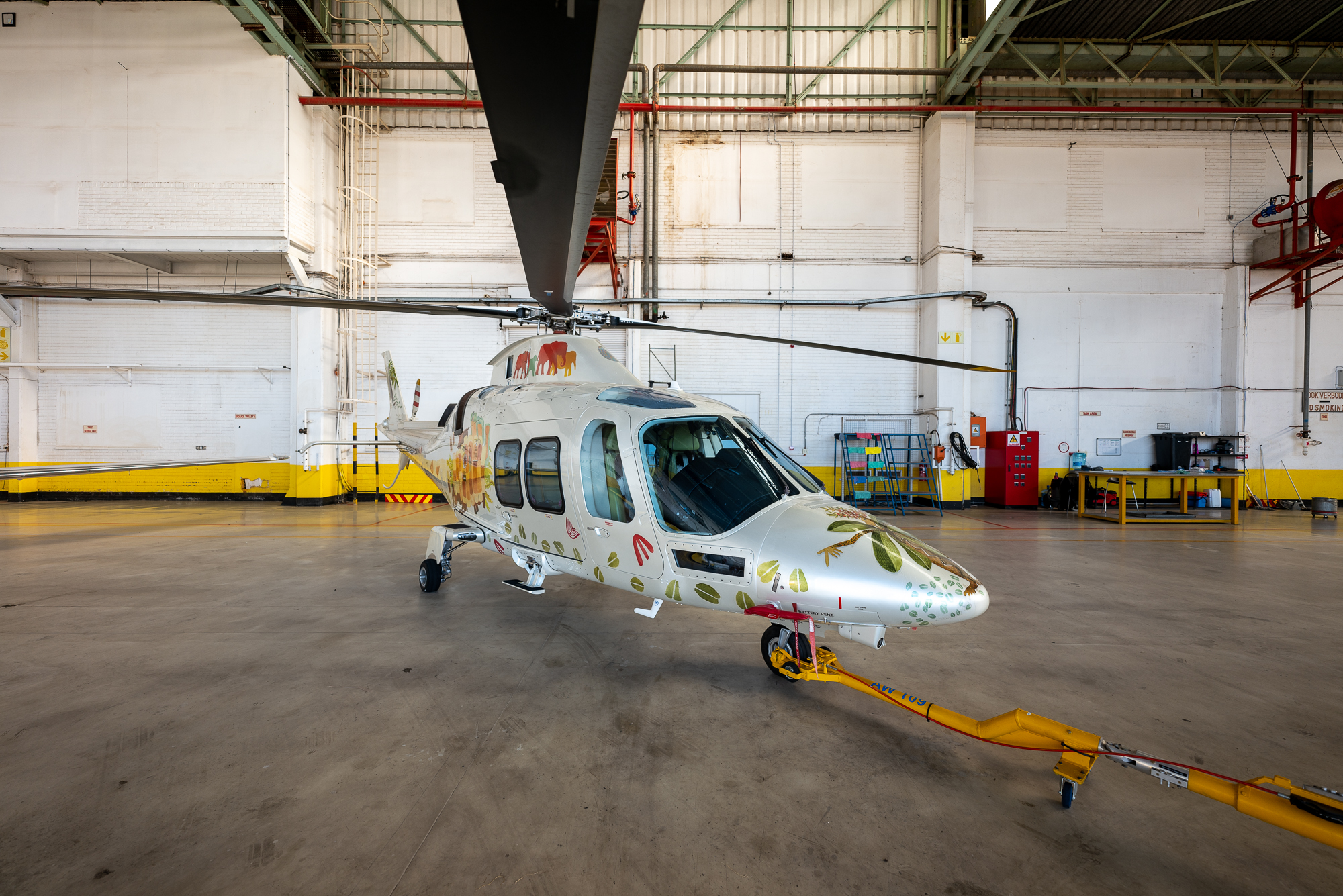 Apron and Hangar