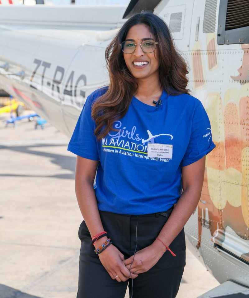 Wits student, Thilisha Aeronautical Engineering for Wits student, 29-year old, Thilisha